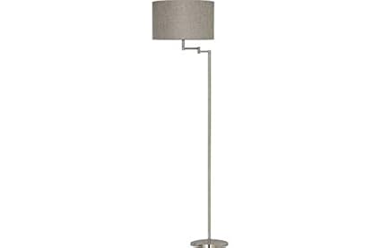 Heart Of House Helsinki Swing Arm Floor Lamp Chrome Amazon Co
