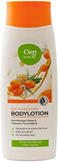 Cien Nature Body Lotion Organic Sea Buckthorn Organic Argan Oil for Dry Skin 250ml