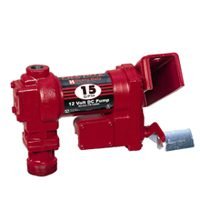 Fill-Rite FR1204 12V DC Heavy Duty Fuel Transfer Pump with 3/4" Inlet/Outlet