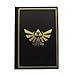 Paladone The Legend of Zelda Hyrule Hard Cover Notebook - 100 Wide- Ruled Pages