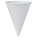 Solo 42R-2050 4.25 oz White Paper Cone Cups (Case of 5000)