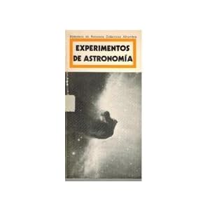 EXPERIMENTOS DE ASTRONOMIA