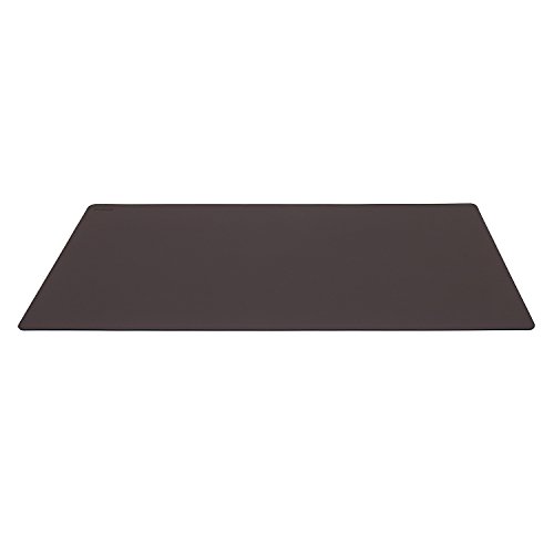 Nekmit Leather Desk Blotter 34"x17", Brown