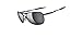 Oakley Men's OO4060 Crosshair Aviator Sunglasses, Matte Black/Black Iridium, 61 mm