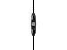 Monoprice Button Design Noise Isolating Earbuds Headphones Black with in-line Microphone and 1-Button Control