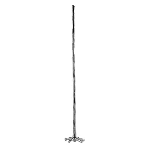 PiÃ±a Barware Swizzle Stick Stirrer - Stainless Steel with Handmade Wood-Grain Finish (One Swizzle Stick)
