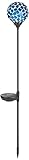 Yards & Beyond GPB003a/045/061-R1A-AA/BB-3 Solar Mosaic Glass Globe Garden Stake, 3-Pack