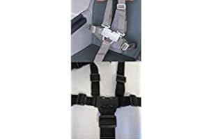 PONINI 5 Point Harness Buckle Plus Straps Replacement Part for OXO Sprout High Chair Seat Safety for Babies, Toddlers, Kids, Children