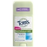 TOM'S OF MAINE Naturally Dry Womens Antiperspirant Stick Deodorant-Unscented, 2.25 Ounce