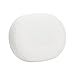 DMI Molded Foam Ring Donut Seat Cushion Pillow, 18 x 15 x 3 inches, White