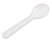 Mini Plastic Tasting Spoons And Ice Cream Spoons (Pack with 100 spoons)