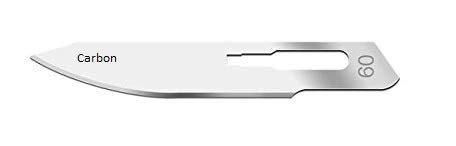 MedBlades Box of 100 Carbon Steel