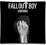 JudyArtOnlineStore Cotton Linen Decorative Throw Pillow Case Cushion Cover Fall Out Boy 18 X 18 inches