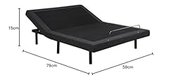 Adjustable Comfort Upholstered Adjustable Bed Base