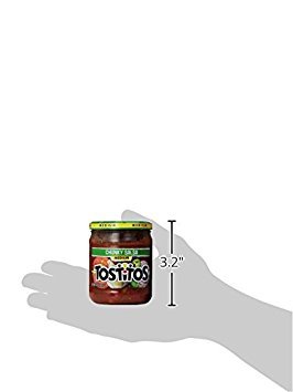 TOSTITOS DIP, CHUNKY SALSA, MEDIUM, 15OZ