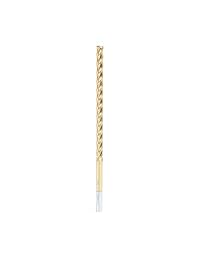 Amana Herramienta hss1212 Espuma Cuadrado de corte End 1 4 D x 4 CH X 1 4 SHK X 6 inch de largo alcance extendido CNC Acero de alta velocidad (HSS) recubierto de estaño 4 flute espiral up cut Router Bit por Amana Herramienta