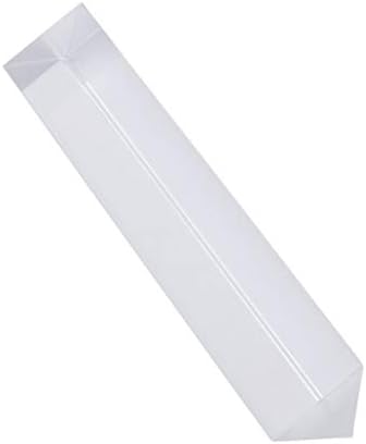 Physics Teaching Precision Optical Glass Prism (6 Inches)