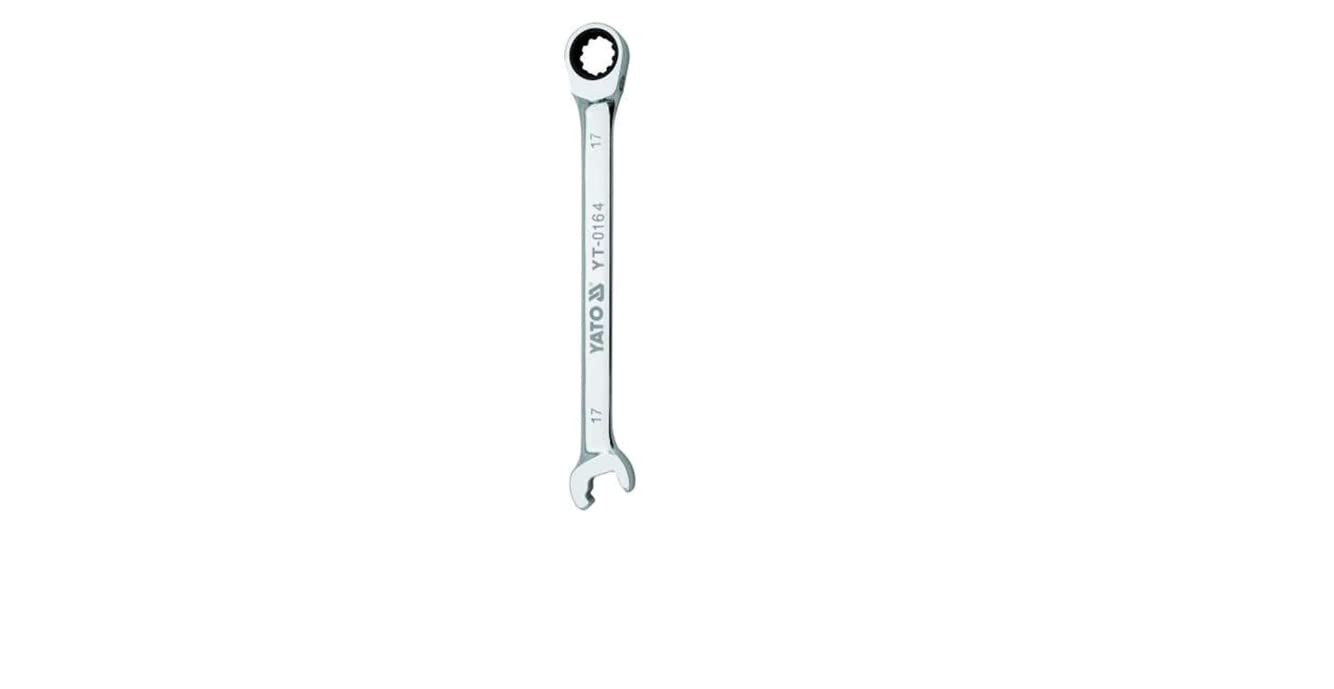Yato YT-0198 – Combination Ratchet Wrench, 17 mm