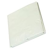 Heavy Duty White Tarp 6 Oz., 6'X10'