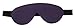 Strict Leather Blindfold Padded Leather, Purple/Blackthumb 2