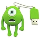 16GB Mini Mike, Wazowski, Monster Inc. Shaped Cute Cartoon USB Flash Drives, Data Storage Device, USB Memory Stick Pen, Thumb Drive