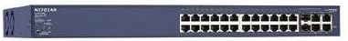 NETGEAR Prosafe 24 Plus 4 Port 10/100 Smart Switch W/ 24-Ports Poe Wired 100 Mbps