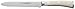 Wusthof Classic Ikon 5-Inch Serrated Utility Knife, Creme