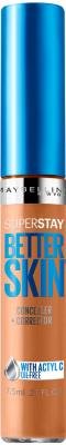 Maybelline New York SuperStay Better Skin Concealer + Corrector, Deep 0.25 oz (Pack of 2)