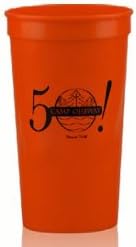 32 oz. Smooth Colored Stadium/Souvenier CupRED,full case of 300