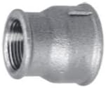 HS Tempergussfitting Reduktionsmuffe 2 x 1–Inch Inner Thread