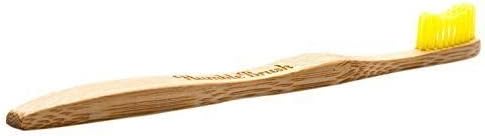 Humble Brush Adult Yellow Soft Toothbrush 1 Brush (Pack of 2)