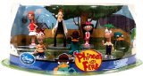 Disney Exclusive Phineas Ferb Figurine Playset