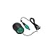 Chester Creek Ctmo Computer Mouse Optical Usb Ps/2 Green One Button Wired 800 Dpi