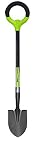 Radius Garden 25802 Pro-Lite Ergonomic Carbon Steel Floral Shovel, Green