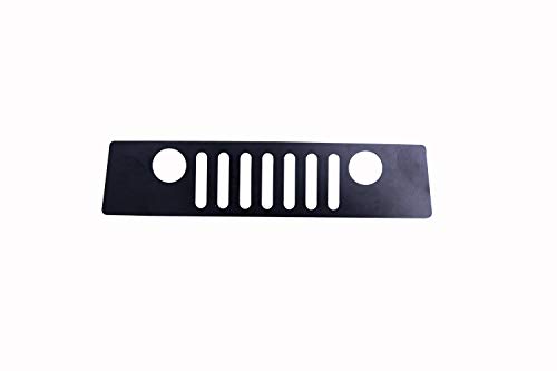 AutoMotor Black 3rd Brake Light Cover Stainless Steel Jeep Wrangler 2007-2017 Jeep Wrangler Unlimited JK JKU Rubicon Sahara Sport