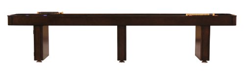 Fairview Game Rooms 12' Shuffleboard Table in Mahogany Finish