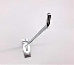 NAHANCO XT12, 12" Thin Line Slatwall Hooks, Chrome