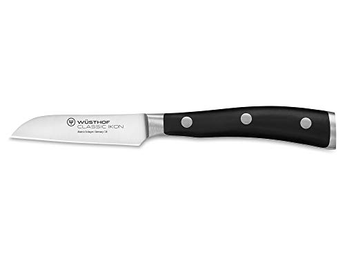 Wuesthof Classic Ikon 3 Inch Flat Cut Paring Knife