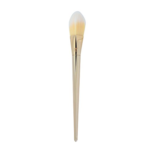 Real Techniques 101 Triangle Foundation Brush, 2.86 Ounce, Flat Edge and Angled Edges for Hard-To-Reach Areas, Unique Tip Designed to Spot Cover Blemishes, Synthetic Bristles