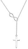 XOYOYZU Tiny Cross Pendant Necklace for Women