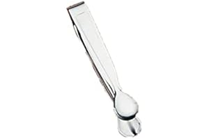 Stainless Steel Sugar Clamp Tongs Clip Ice Cube Coffee Bar Buffet Kitchen 11Cm Handy and Professional