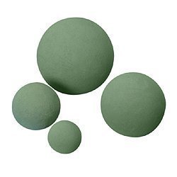 Oasis 4.5" Floral Foam Spheres Maxlife Pack of 5