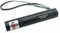 Asier JD850 1dB/mW 532nm Green Laser Pointer Flashlight - Black (1 x 16340 / Indian Plug Adapter)
