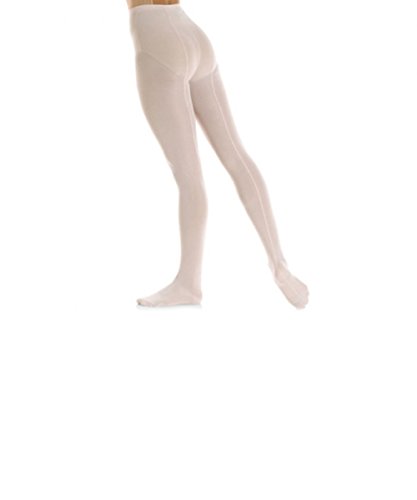 Debut Seamed Ballet Tights Pink White 