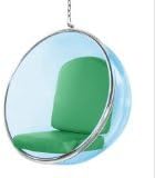 Designer Modern Bubble Hanging Chair Blue Acrylic (Green)