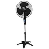 Honeywell HS-1655 QuietSet 16" Stand Fan - Black 2-Pack