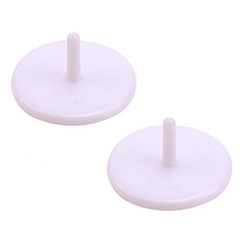 Monrocco 100 Pcs White Plastic Golf Ball Position Marker Outdoor Ball Markers