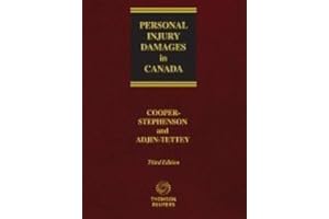 Personal Injury Damages in Canada, Third Edition