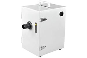 DNYSYSJ 370W Portable De-ntal Lab Single-row Digital D-ust Collector Vacuum 110V JT-26 Rectangular Bench Cleaner Den-tal Equipment