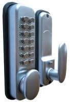Home Secure™ Keyless Mechanical Code Door Lock, Push Button Combination Door Lock for Internal & External Doors